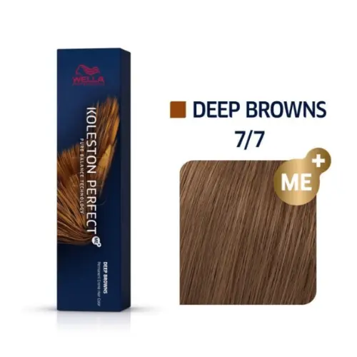 Coloração Wella Professionals Koleston Perfect 7/7 Deep Brown Com 1 unidade