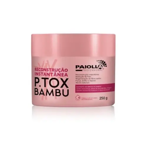 Máscara Reconstrutora Paiolla Bambu Com 250 g