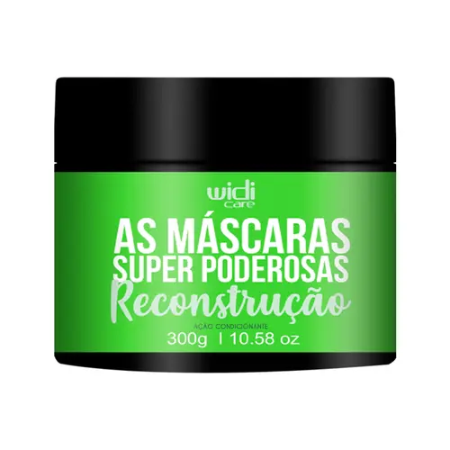 Máscara de Tratamento Reconstrução Super Poderosas Widi Care Com 300 g