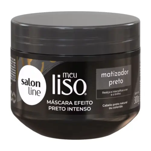 Máscara de Tratamento Salon Line Matizadora Preto 300g