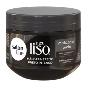 Máscara de Tratamento Salon Line Matizadora Preto 300g