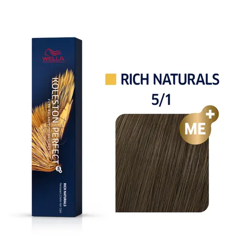 Coloração Wella Professionals Koleston Perfect 5/1 Rich Naturals Com 60 ml
