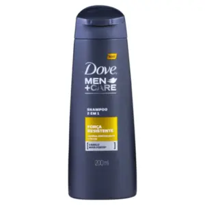 Shampoo Dove Men Care 2 em 1 Forca Resistente 200ml