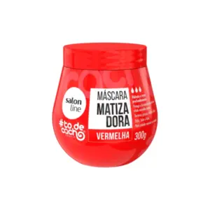 Máscara Matizadora Salon Line  Vermelha 300 g