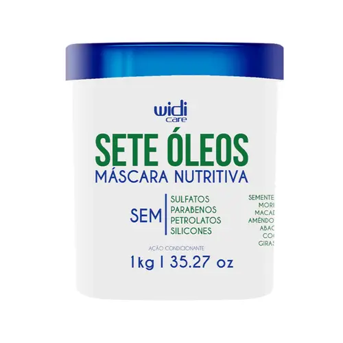 Máscara Nutritiva Widi Care Sete Óleos Com 1kg
