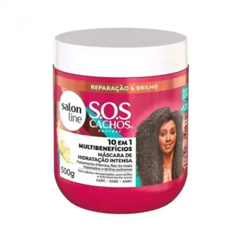 Máscara de Tratamento Salon Line S.O.S Cachos+Poderosos 500g