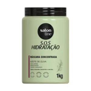 Máscara Capilar Salon Line Concentrada S.O.S Hidrataçao Ultra Cachos 1Kg