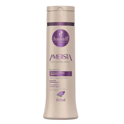 Shampoo desamarelador Haskell Ametista Com 300 ml