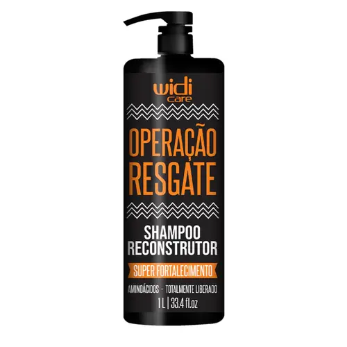 Shampoo Capilar Widi Care Operação Resgate Com 1000 ml