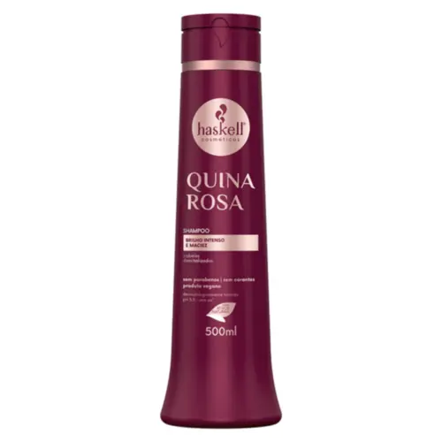Shampoo Quina Rosa Haskell 500ml Com 500 ml