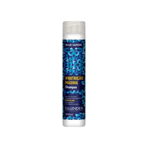 Shampoo Gllendex Blue Saphir Com 300 ml