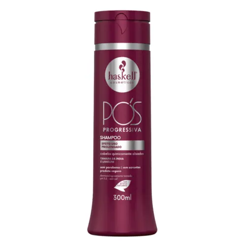 Shampoo Haskell Pós Progressiva Com 300 ml