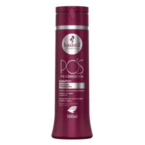 Shampoo Haskell Pós Progressiva Com 300 ml