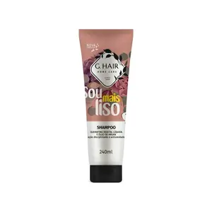 Shampoo G. Hair Home Care Sou + Liso ação disciplinante e antiumidade Com 240 ml