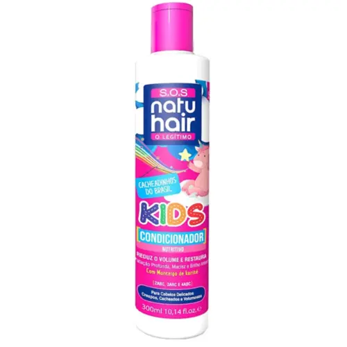 Condicionador NatuHair S.O.S Kids Com 300 ml
