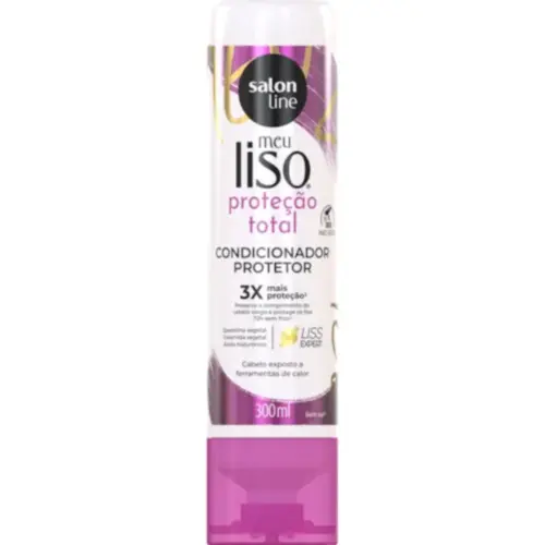 Condicionador Salon Line Meu Liso Protecao Total 300ml