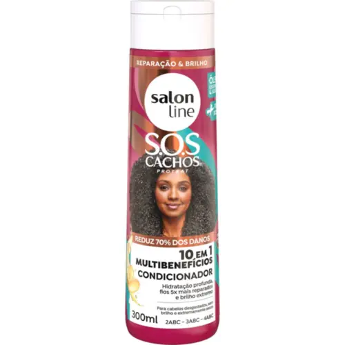 Condicionador Salon Line S.O.S Cachos+Poderosos 300ml