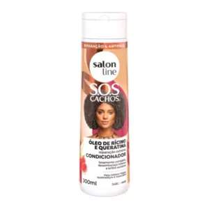 Condicionador Salon Line Rícino e Queratina Com 300 ml