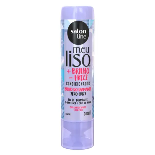 COND SALON LINE 300ML MEU LISO BRILHANTE