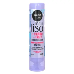 COND SALON LINE 300ML MEU LISO BRILHANTE
