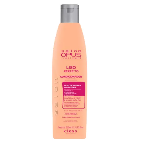 Condicionador Salon Opus Liso Perfeito Com 350ml