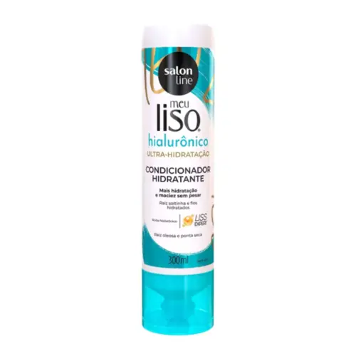 Condicionador Salon Line Meu Liso Ácido Hialurônico Com 300 ml