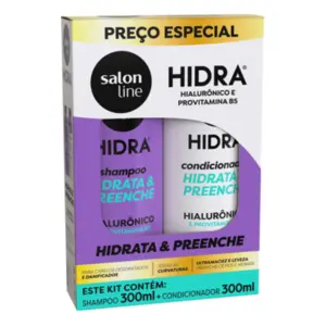 Kit Salon Line Meu Ritual Hialurônico Shampoo+Condicionador 300ml