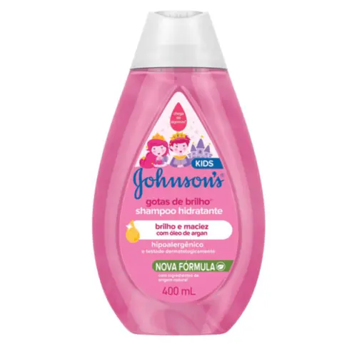 Shampoo Johnson & Johnson Baby Gotas de Brilho 400ml
