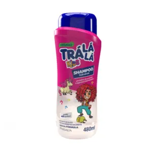 Shampoo Tra La La Infantil Nutrikids Rosa 480ml