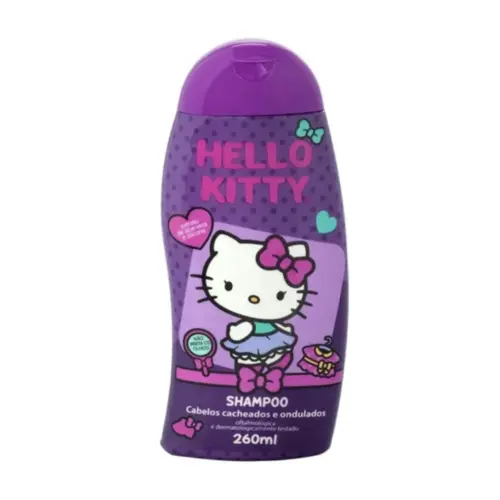 Shampoo Hello Kitty Cabelos Cacheados e Ondulados Betulla Cosméticos Com 260 ml