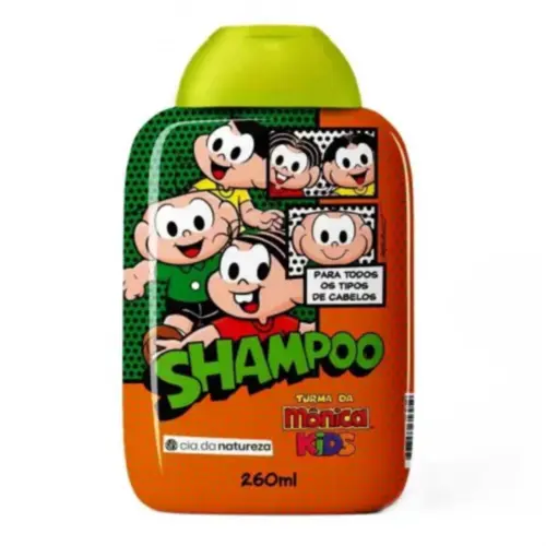Shampoo Turma da Mônica Todos Os Cabelos 250ml