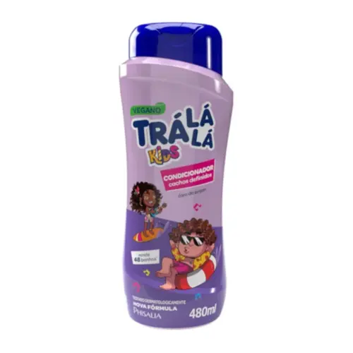 Condicionador Tra La La Infantil Eu Amo Cachos My Little 480ml