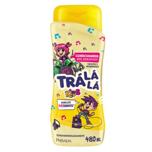 Condicionador Tra La La Infantil Hidrakids 480ml
