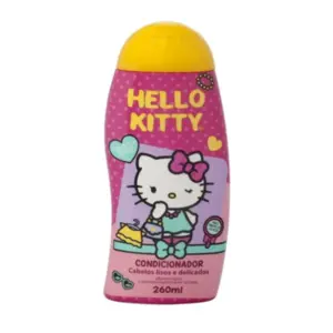 Condicionador Hello Kitty Cabelos Lisos e Delicados Betulla Cosméticos Com 260 ml