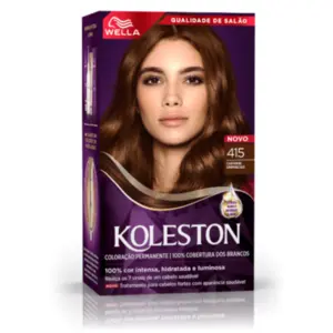 Coloração Koleston 4.15 Castanho Chocolate