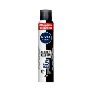Desodorante Aerossol Nivea Invisible Black&White Power 91g