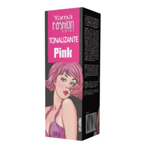 Tonalizante Yamá Fashion Color Pink Com 120 g