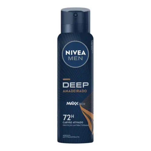 Desodorante Nivea Men Deep Amadeirado 150ml