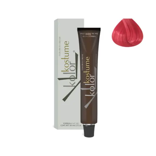 Coloração Color Kostume Vermelho Com 60 ml