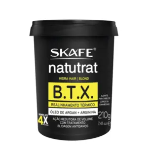 Alinhamento Capilar Skafe Natutrat Hidra Hair Blond Com 210 G