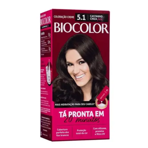 Coloração Biocolor Tom 5.1 Castanho Festa COTY Brasil Com 1 unidade