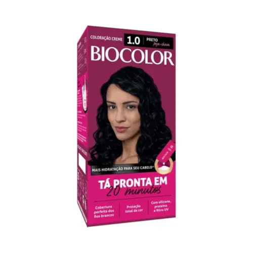 Coloração Biocolor Preto 1.0