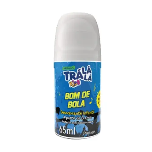 Desodorante Tralala Roll On Infantil Kids Bom de Bola 65ml
