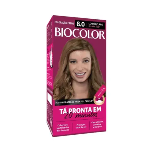 Coloração Biocolor Louro Claro Radiante 8.0
