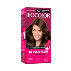 Coloração Biocolor Louro Medio 7.0