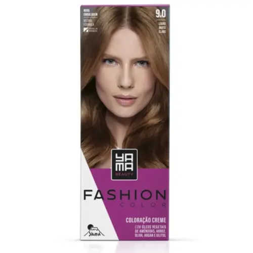 Coloração Yamá Color Fashion 9.0 Louro Muito Claro Com 60 g