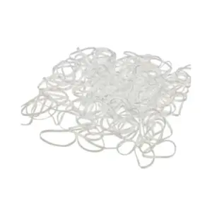 Elástico de Cabelo Santa Clara transparente Com 200 unidades