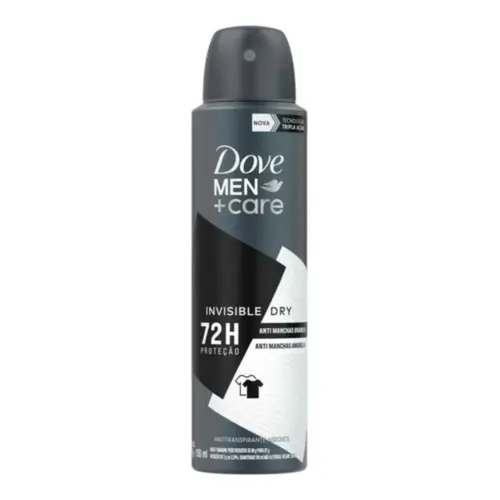 Desodorante Dove Masculino Invisible Dry 150ml