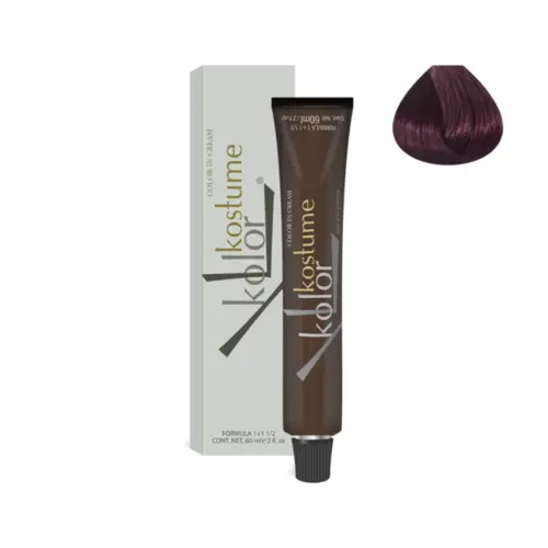 Coloração Kostume 5.7 Castanho Claro Acaju Íris Com 60 g