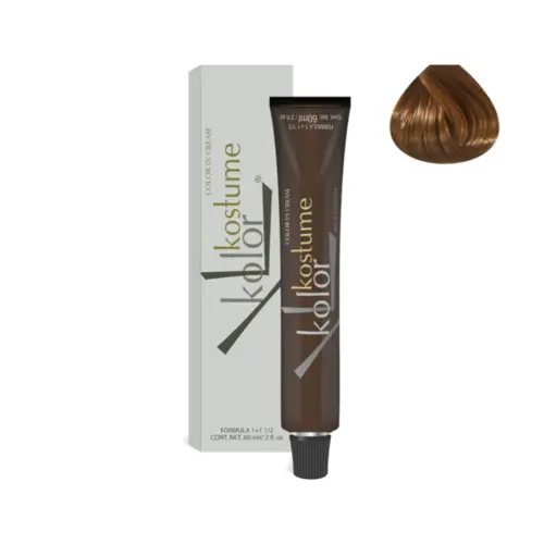 Coloração Kostume 7.3 Louro Médio Dourado Com 60 ml
